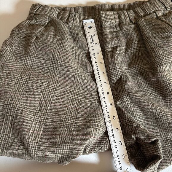 Polo Ralph Lauren Vintage Plaid Wool Made In Japan Trousers Pants Men's Sz 31*29 - Picture 10 of 10